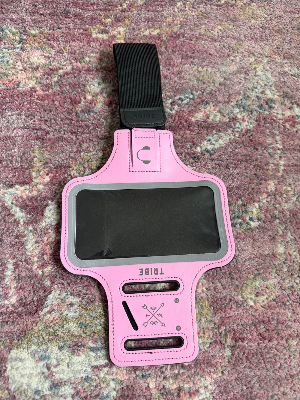 Pink Waterproof Sports Armband Phone Holder